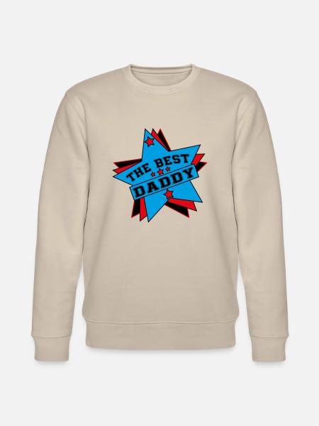 THE BEST DADDY - Stanley/Stella CHANGER Unisex Organic Sweatshirt - beige