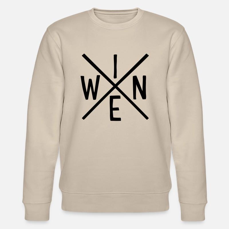Wein - Stanley/Stella Unisex Bio-Sweatshirt CHANGER  - Beige
