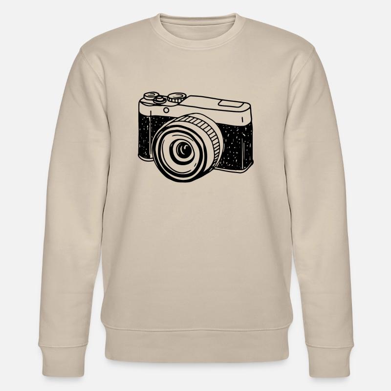 Kamera - Stanley/Stella Unisex Bio-Sweatshirt CHANGER  - Beige