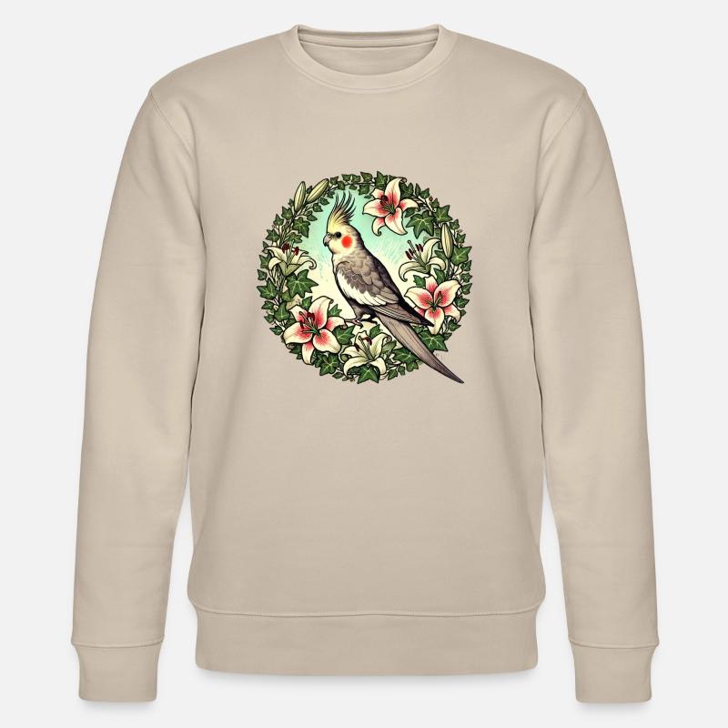 Calopsitte - Sweat bio CHANGER Stanley/Stella Unisexe - beige