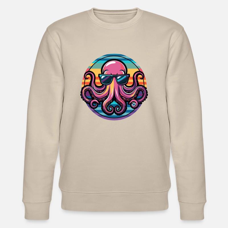 Octopus Cool BD - Sweat bio CHANGER Stanley/Stella Unisexe - beige