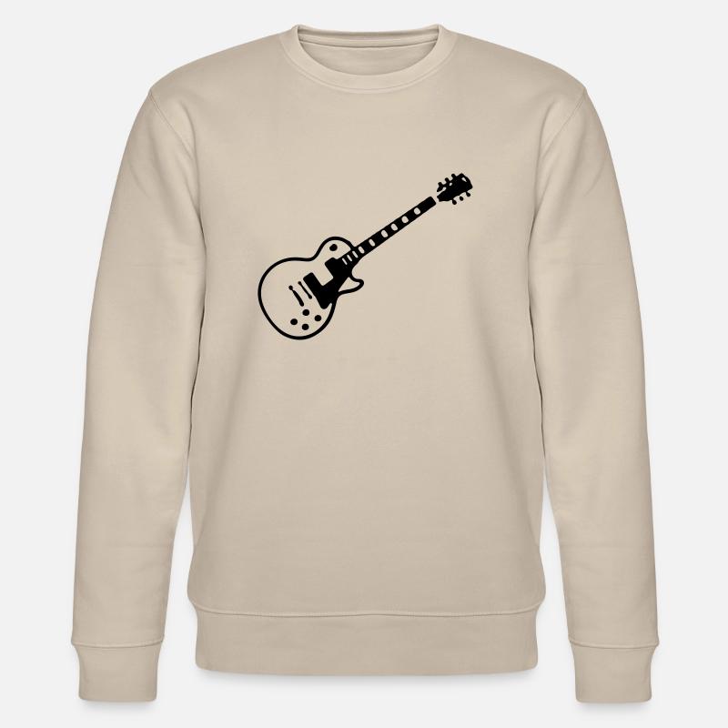 Les Paul Guitar - Stanley/Stella Unisex Bio-Sweatshirt CHANGER  - Beige