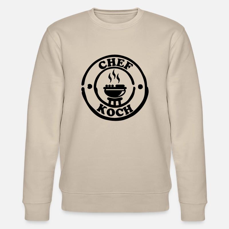 chef_koch__f1 - Stanley/Stella Unisex Bio-Sweatshirt CHANGER - Beige
