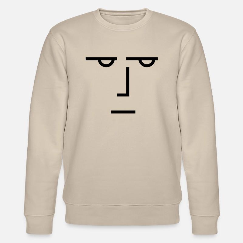 Ein ernster Blick - Stanley/Stella Unisex Bio-Sweatshirt CHANGER  - Beige
