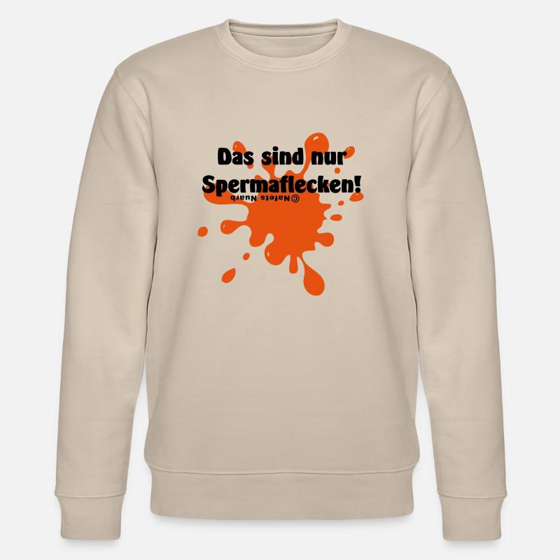 Spermaflecken - Stanley/Stella Unisex Bio-Sweatshirt CHANGER  - Beige
