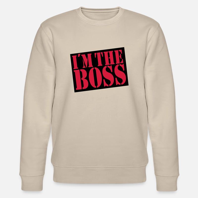 Boss - Stanley/Stella Unisex Bio-Sweatshirt CHANGER  - Beige