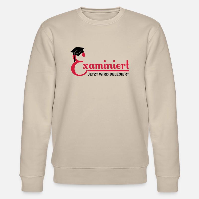examiniert - jetzt wird delegiert - Stanley/Stella CHANGER Unisex Organic Sweatshirt - beige