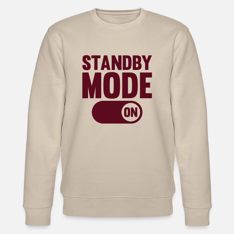 standby_mode_on_1f1 - Stanley/Stella Unisex Bio-Sweatshirt CHANGER  - Beige