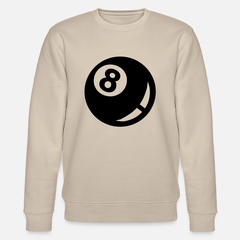 Pool Billards - Stanley/Stella CHANGER Unisex Organic Sweatshirt - beige