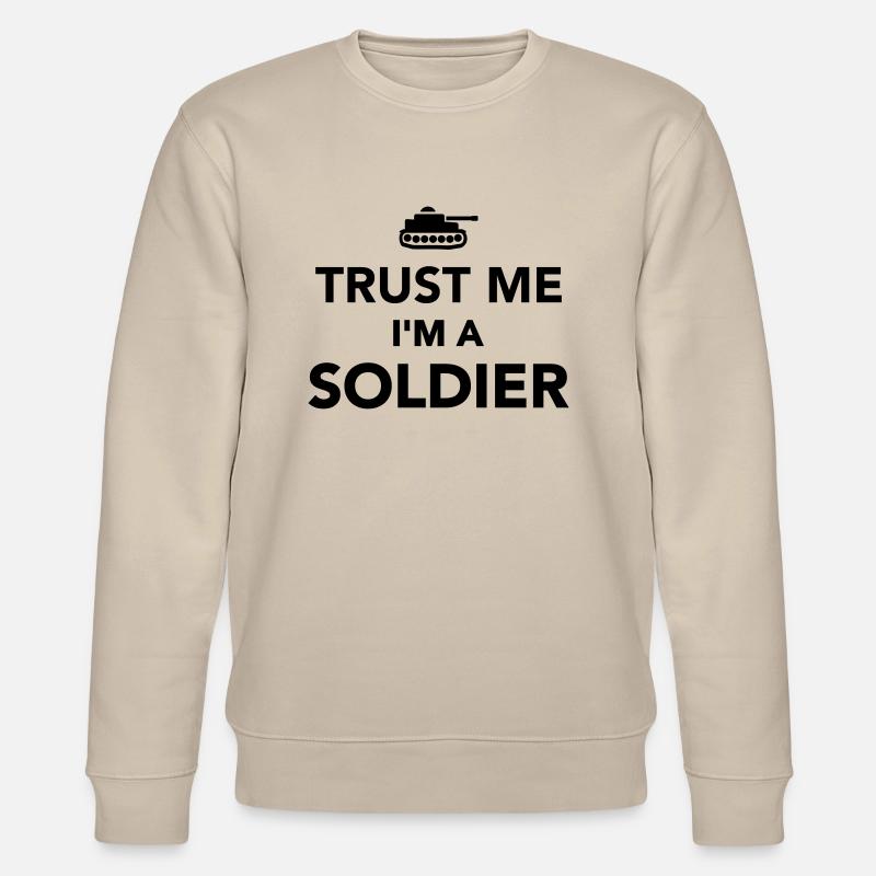Soldat - Stanley/Stella Unisex Bio-Sweatshirt CHANGER  - Beige