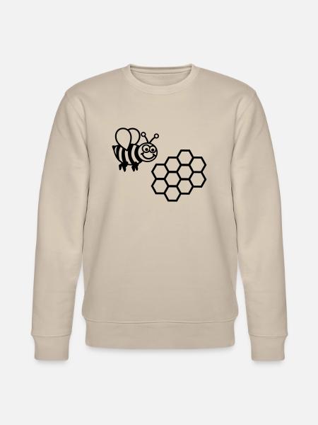 Bee - Stanley/Stella CHANGER Unisex Organic Sweatshirt - beige