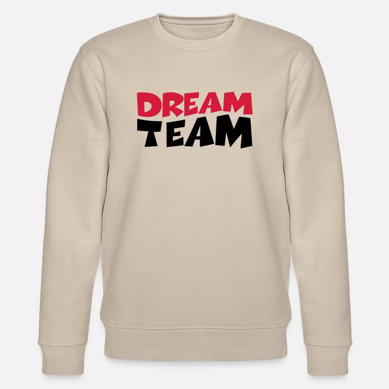 Dream Team - Stanley/Stella Unisex Bio-Sweatshirt CHANGER  - Beige