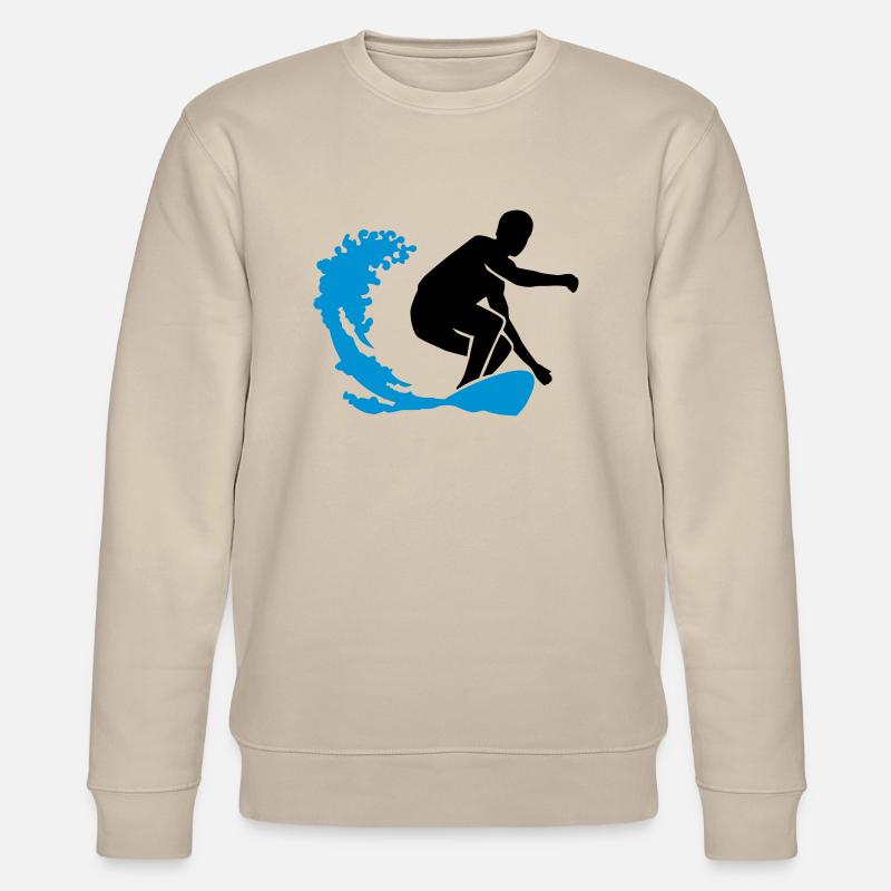 Surf - Sweat bio CHANGER Stanley/Stella Unisexe - beige