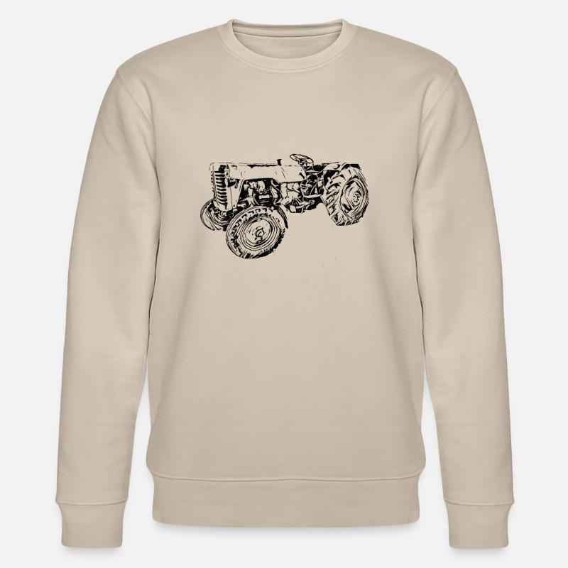 Traktor - Stanley/Stella Unisex Bio-Sweatshirt CHANGER  - Beige