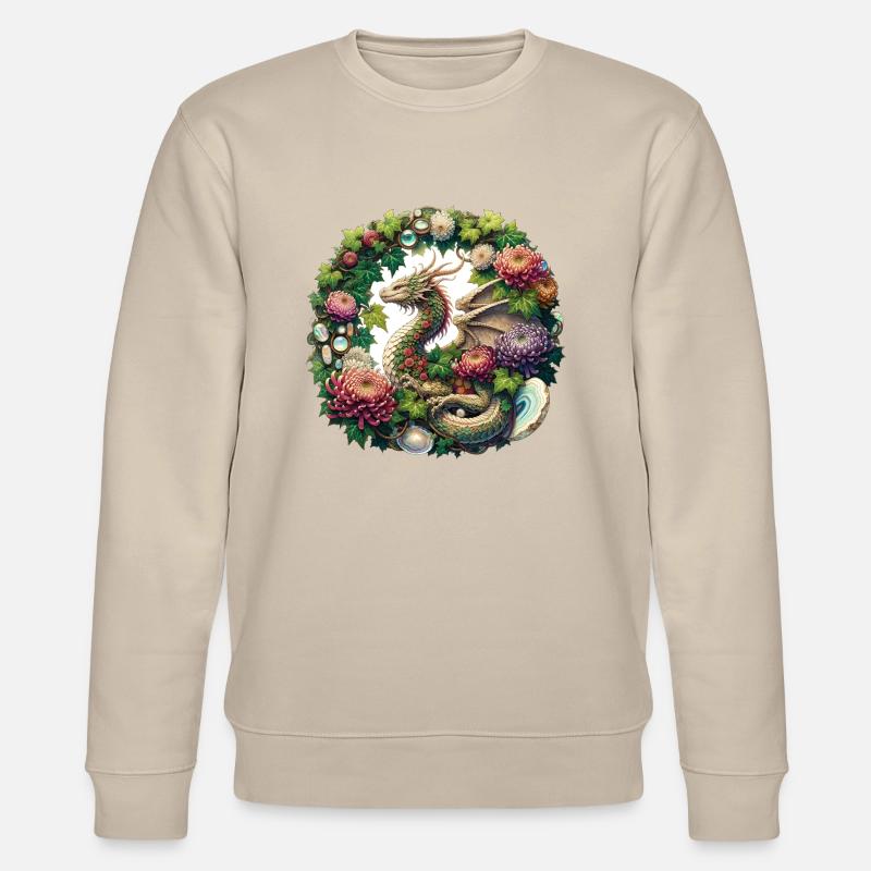 Rockhound Dragon - Sweat bio CHANGER Stanley/Stella Unisexe - beige