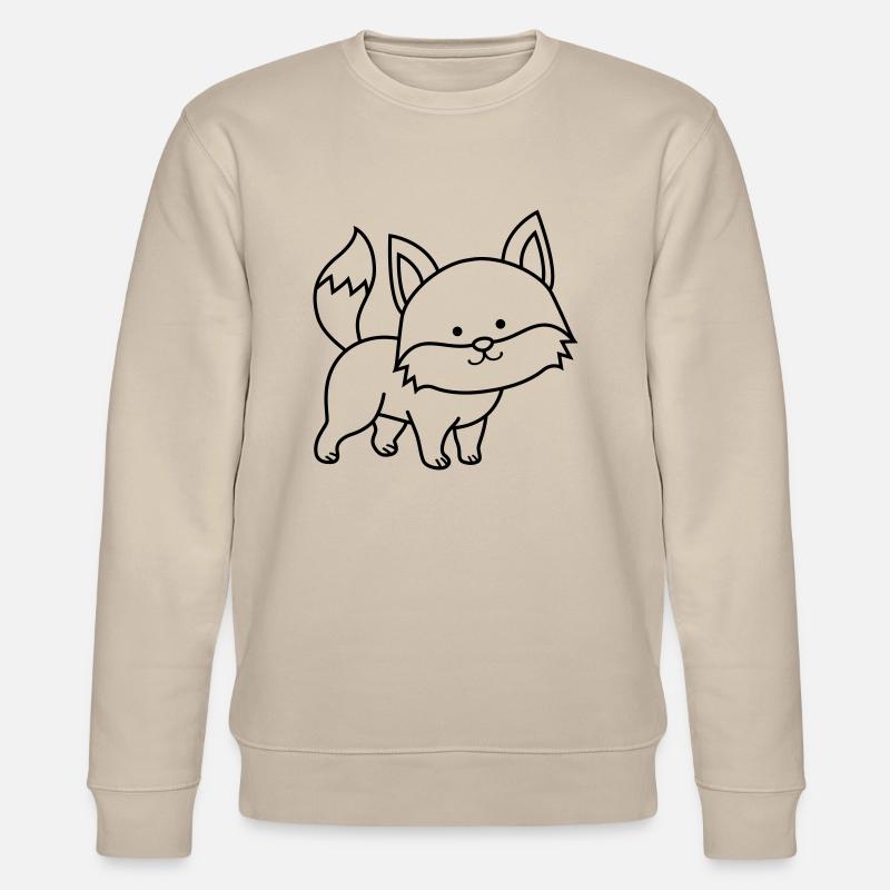 fuchs - Stanley/Stella Unisex Bio-Sweatshirt CHANGER  - Beige