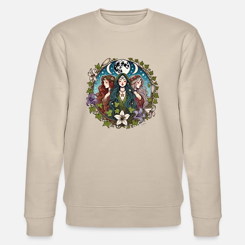 Triple Déesse - Sweat bio CHANGER Stanley/Stella Unisexe - beige