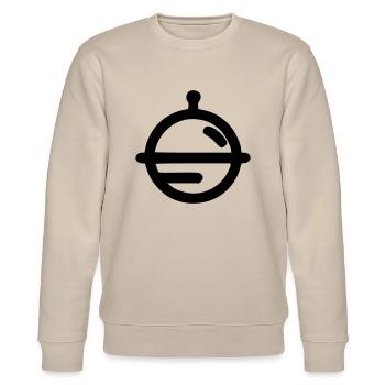 Planet - Stanley/Stella Unisex Bio-Sweatshirt CHANGER  - Beige - Vorne - Nik (191cm) & Marisol (170cm)