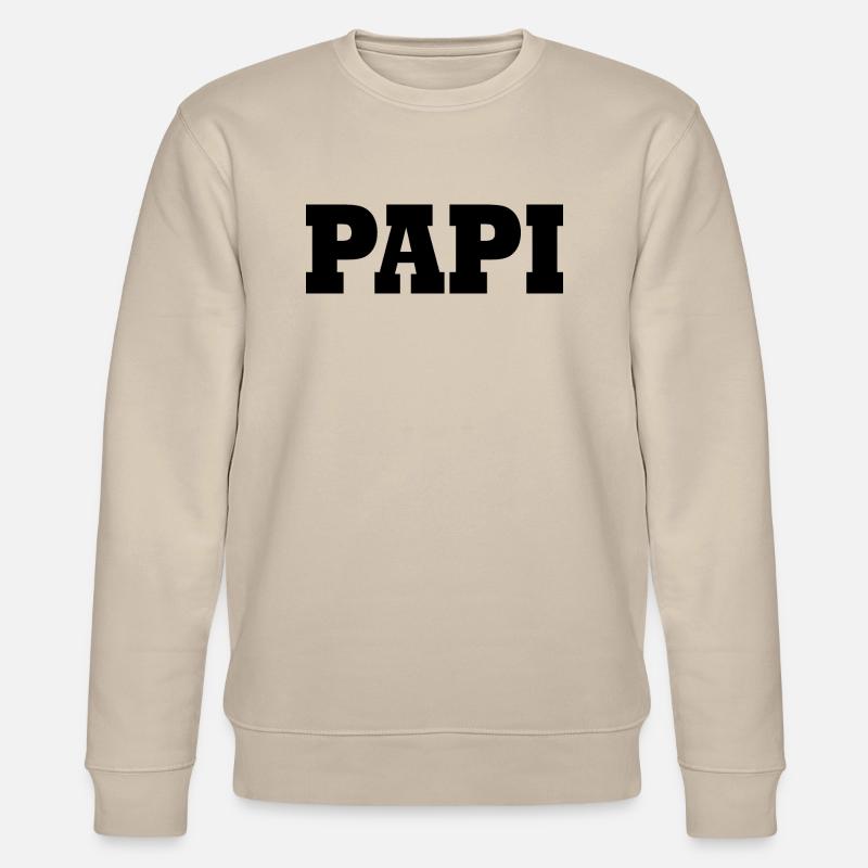 Papi - Stanley/Stella Unisex Bio-Sweatshirt CHANGER  - Beige