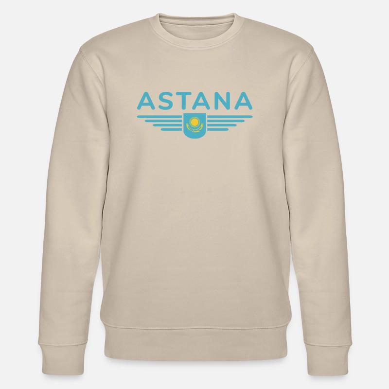 Astana Design – Modernité et tradition - Sweat bio CHANGER Stanley/Stella Unisexe - beige