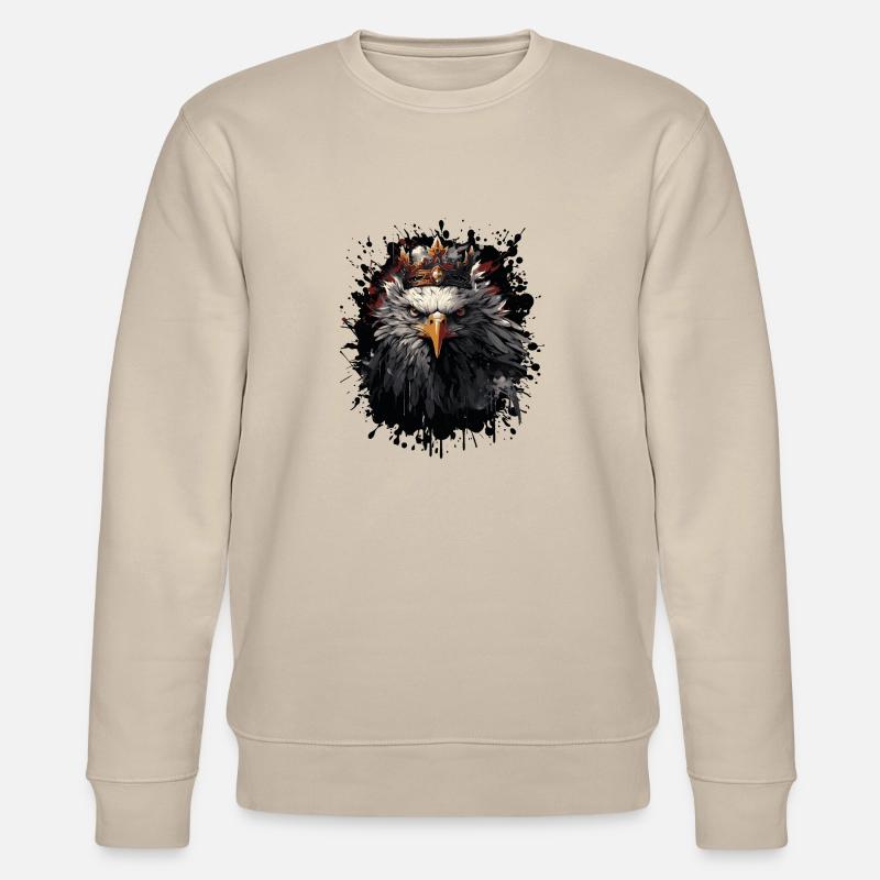 Couronne d’aigle - Sweat bio CHANGER Stanley/Stella Unisexe - beige