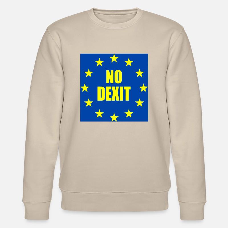 No dexit - Stanley/Stella CHANGER Unisex Organic Sweatshirt - beige