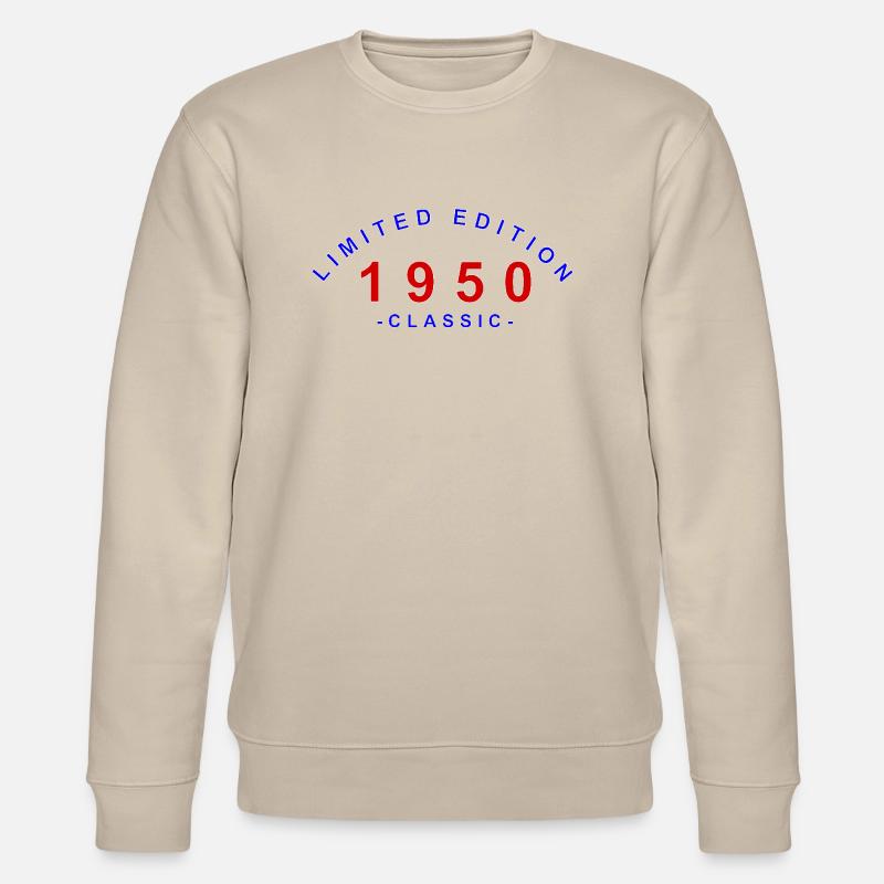 1950, Limited Edition - Stanley/Stella Unisex Bio-Sweatshirt CHANGER  - Beige