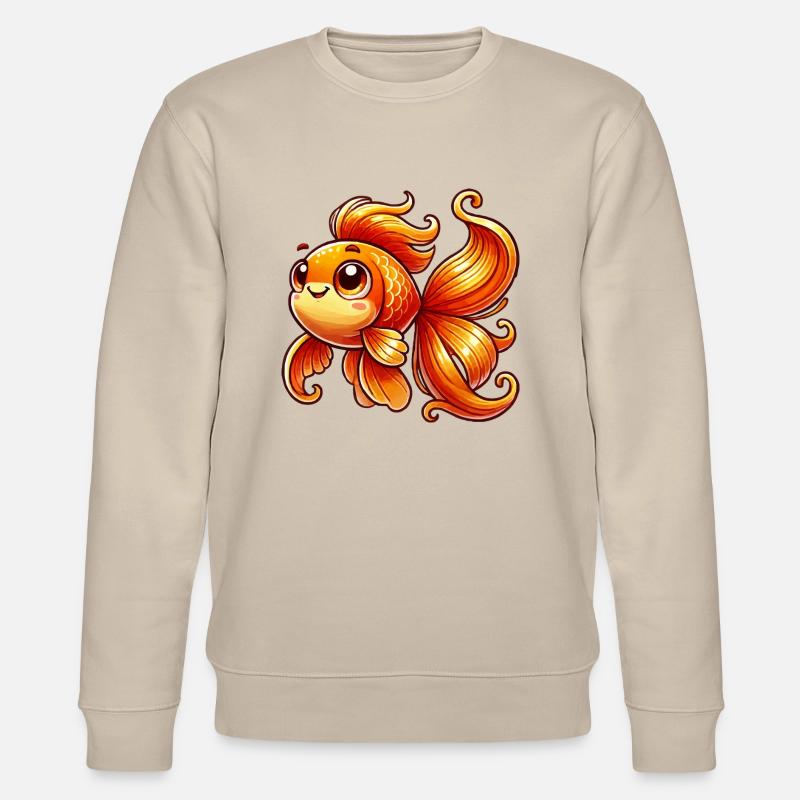goldfisch - Stanley/Stella Unisex Bio-Sweatshirt CHANGER  - Beige