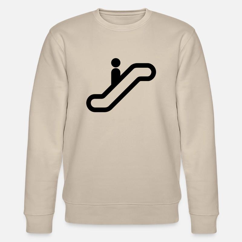 Escalator - Stanley/Stella Unisex Bio-Sweatshirt CHANGER  - Beige