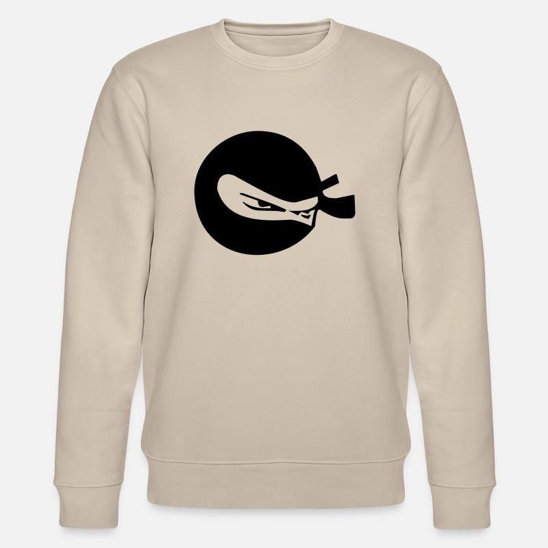 Ninja - Stanley/Stella Unisex Bio-Sweatshirt CHANGER  - Beige