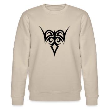 Tribal - Sweat bio CHANGER Stanley/Stella Unisexe - beige - Devant - Nik (191cm) & Marisol (170cm)
