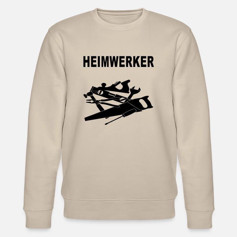 heimwerker - Stanley/Stella Unisex Bio-Sweatshirt CHANGER  - Beige
