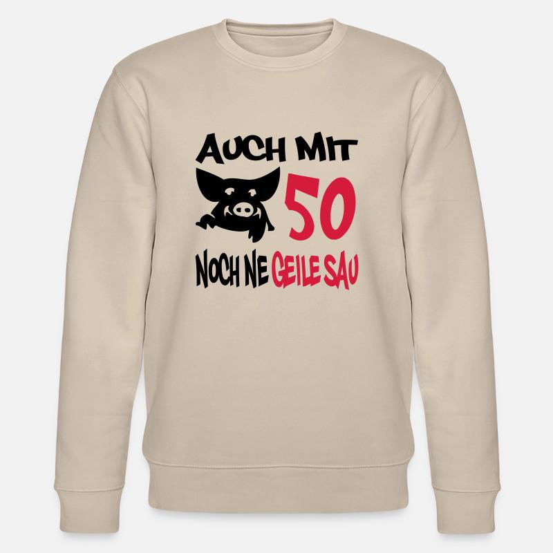 geile_sau_50 - Sweat bio CHANGER Stanley/Stella Unisexe - beige