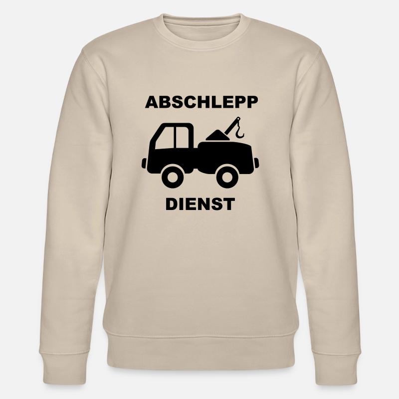 abschleppdienst - Stanley/Stella Unisex Bio-Sweatshirt CHANGER  - Beige
