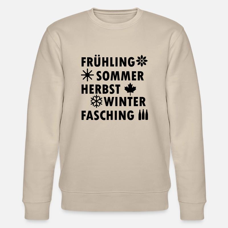 fasching - Stanley/Stella Unisex Bio-Sweatshirt CHANGER  - Beige