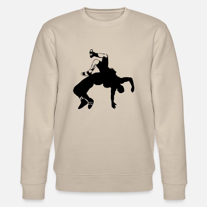 Ringer - Stanley/Stella Unisex Bio-Sweatshirt CHANGER  - Beige