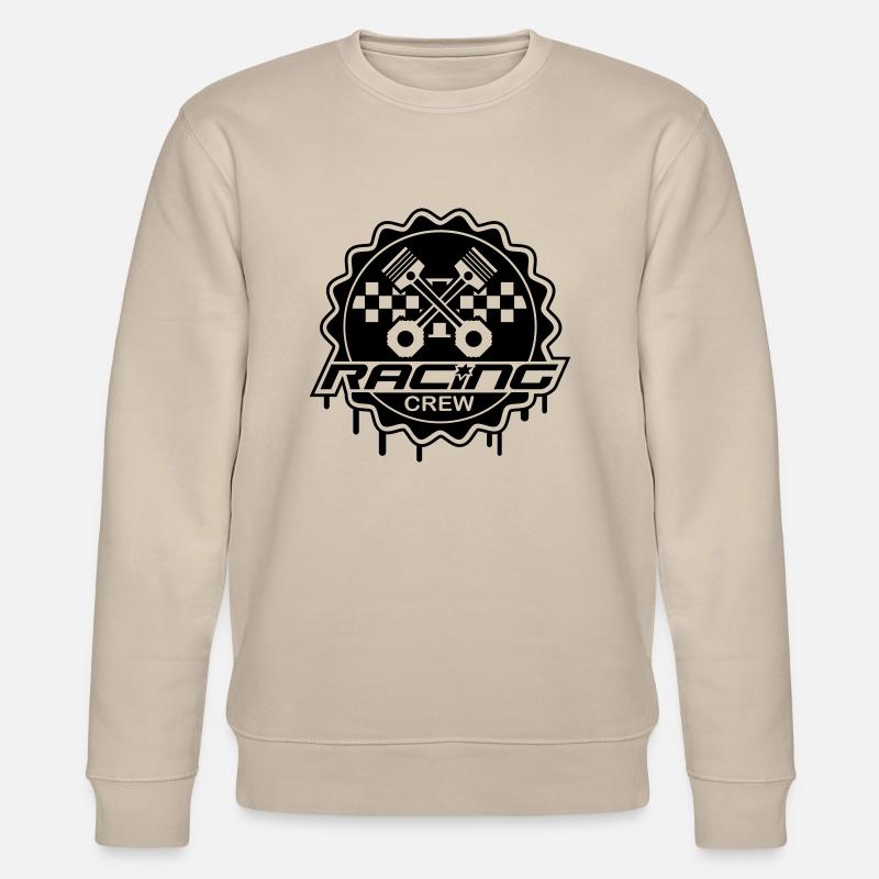 racing_crew2_f1 - Stanley/Stella Unisex Bio-Sweatshirt CHANGER  - Beige