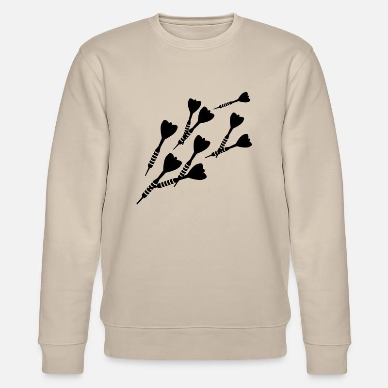 Jeu de fléchettes - Sweat bio CHANGER Stanley/Stella Unisexe - beige