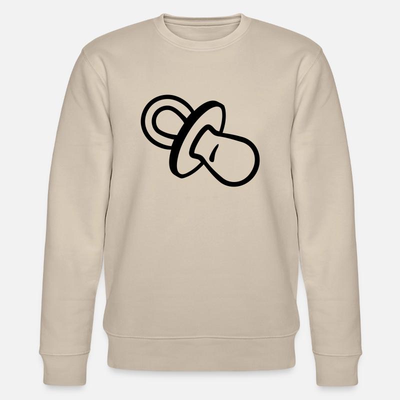 Schnuller - Stanley/Stella Unisex Bio-Sweatshirt CHANGER  - Beige