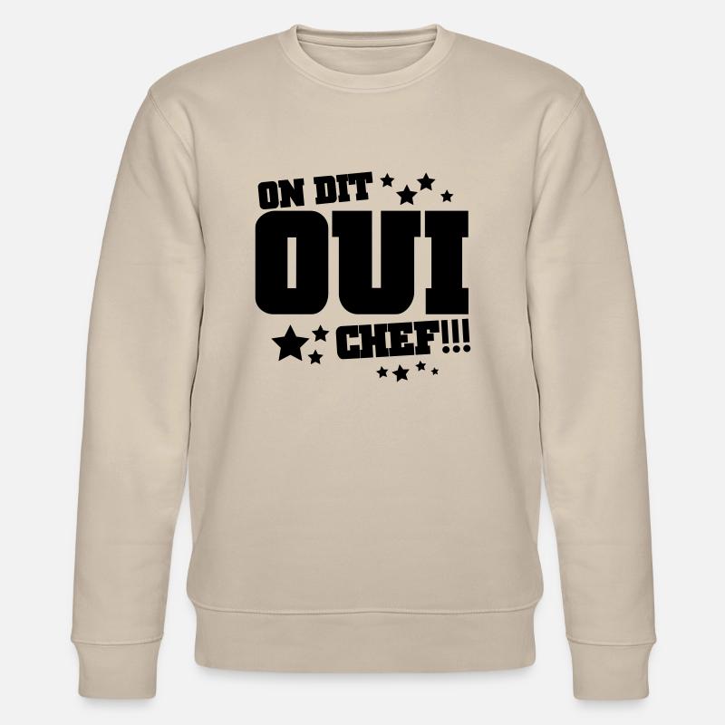 On dit oui chef - Sweat bio CHANGER Stanley/Stella Unisexe - beige