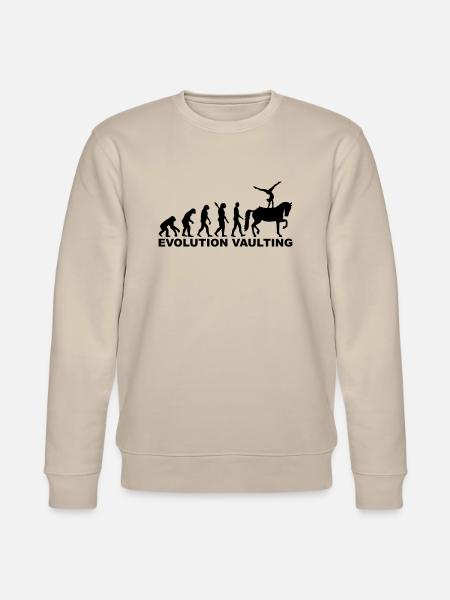 Evolution Vaulting - Stanley/Stella CHANGER Unisex Organic Sweatshirt - beige