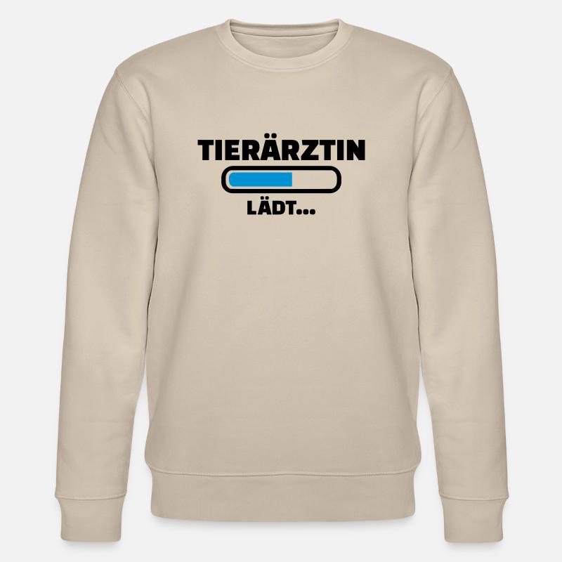Tierärztin - Stanley/Stella Unisex Bio-Sweatshirt CHANGER  - Beige