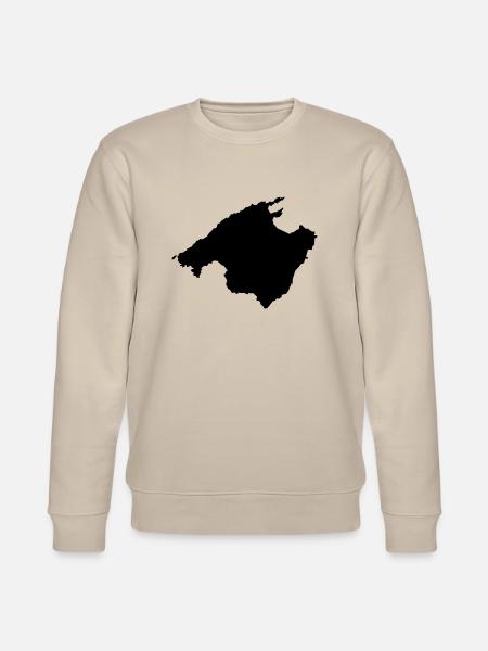 Majorque (contour / silhouette) - Sweat bio CHANGER Stanley/Stella Unisexe - beige