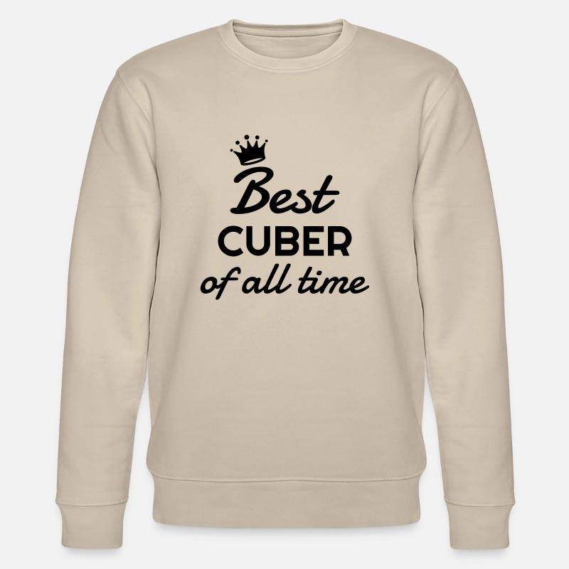 Cubing / Cube / Cuber / Speedcubing / Geek - Stanley/Stella CHANGER Unisex Organic Sweatshirt - beige