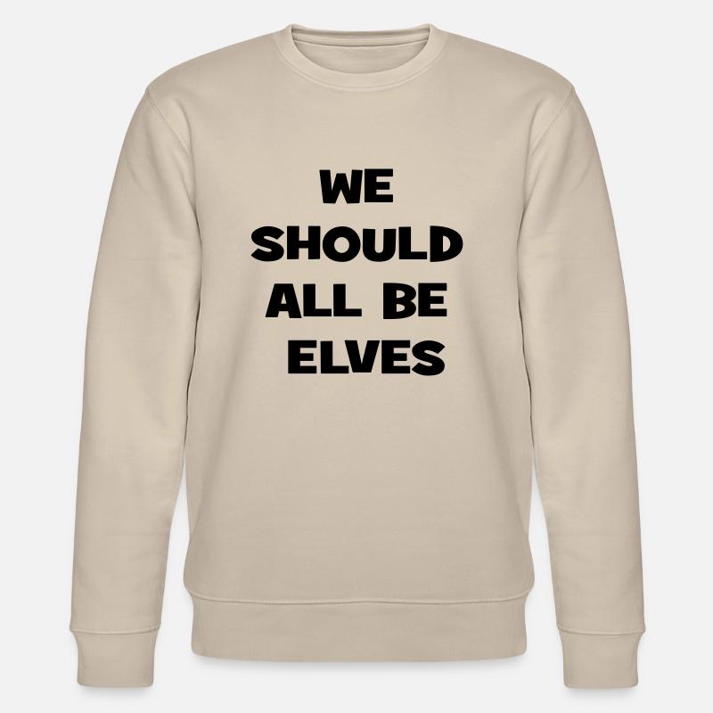 Elf - Stanley/Stella Unisex Bio-Sweatshirt CHANGER  - Beige