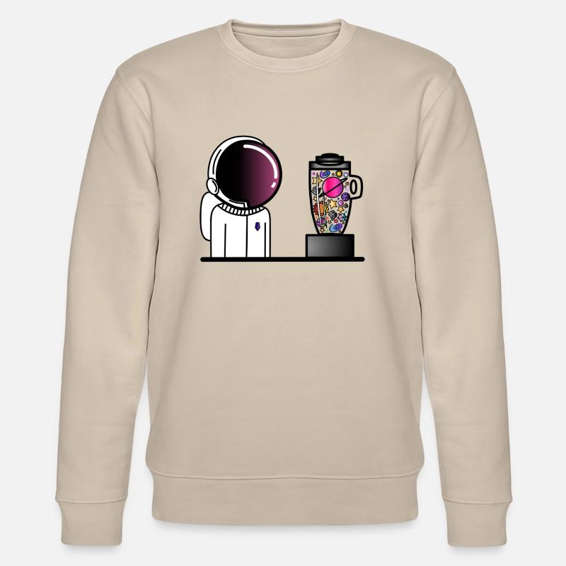 L’envie de mélanger l’univers - Sweat bio CHANGER Stanley/Stella Unisexe - beige