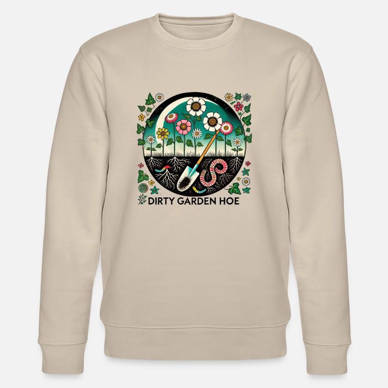Schmutziger Garten - Stanley/Stella Unisex Bio-Sweatshirt CHANGER  - Beige