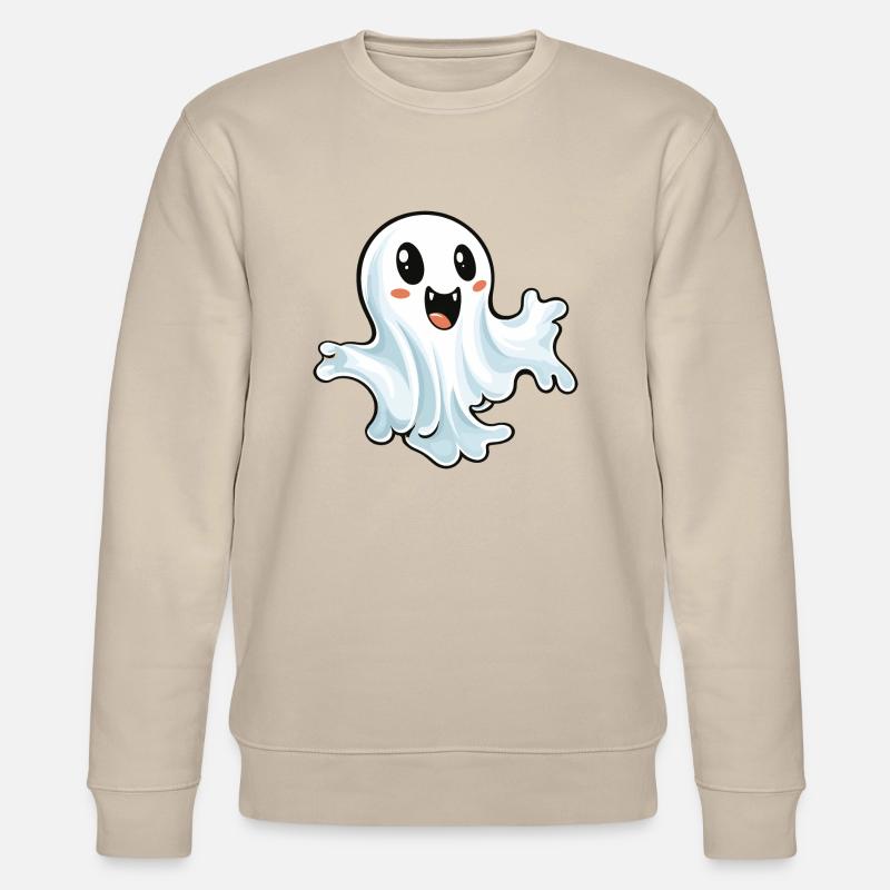 Fantôme Halloween - Sweat bio CHANGER Stanley/Stella Unisexe - beige