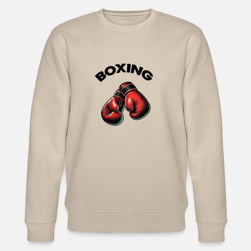 boxe boxe - Sweat bio CHANGER Stanley/Stella Unisexe - beige