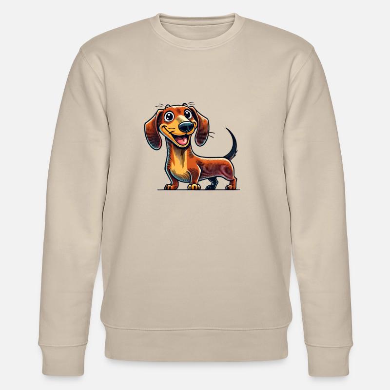teckel - Sweat bio CHANGER Stanley/Stella Unisexe - beige